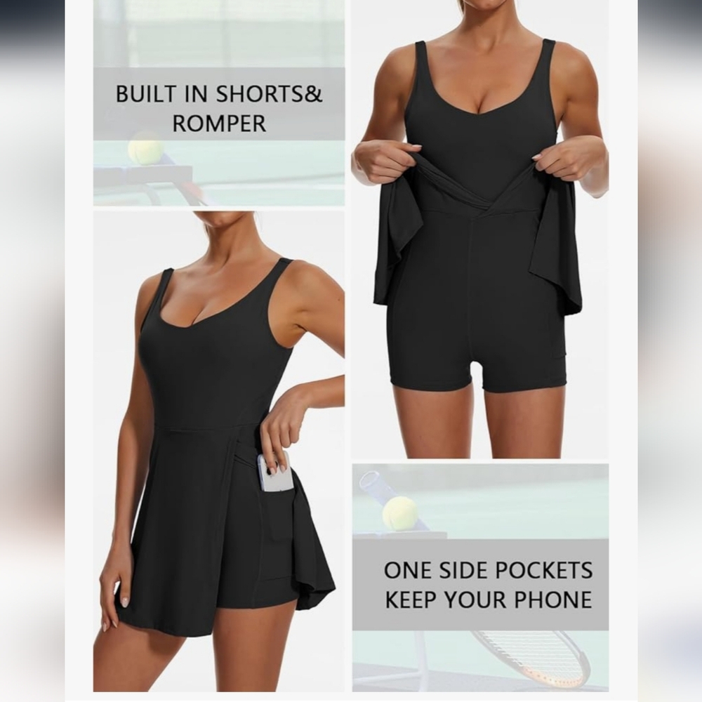Black Sleeveless Dress with Slit